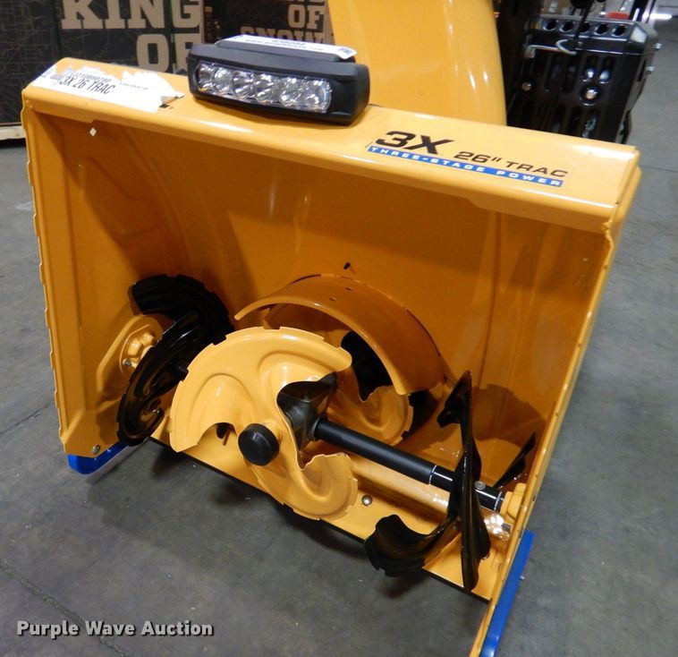 image for item IO9284 2020 Cub Cadet 3X  snow blower