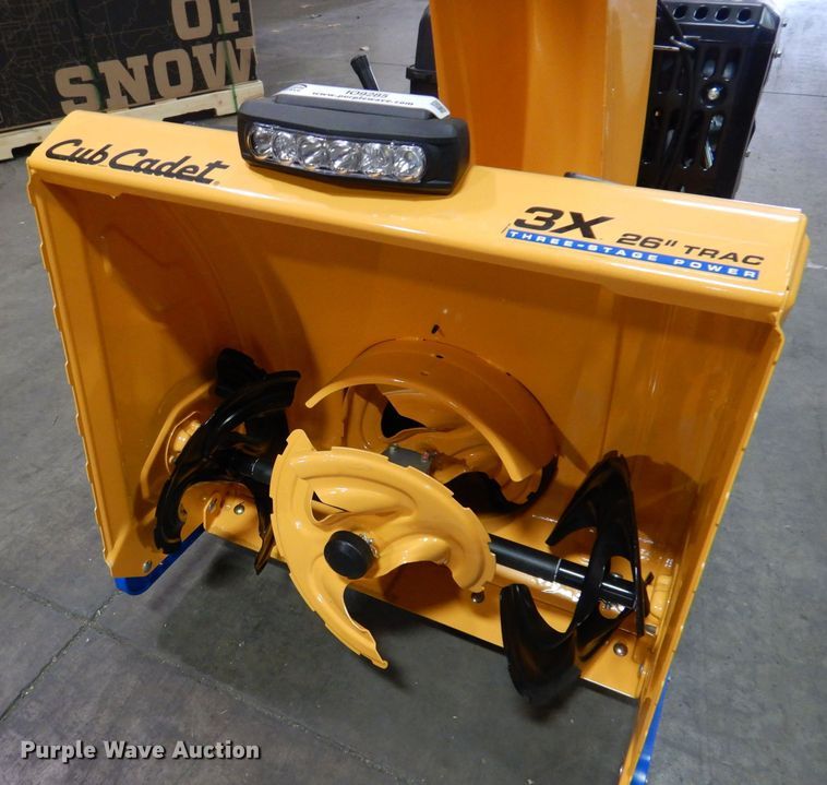 image for item IO9285 2020 Cub Cadet 3X  snow blower
