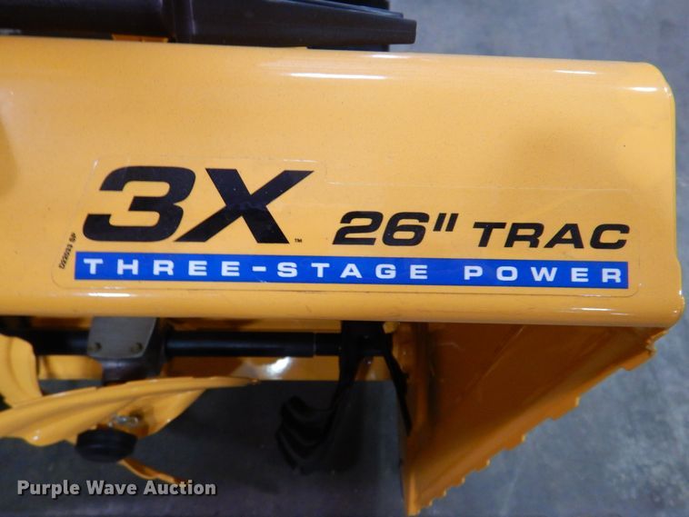 image for item IO9285 2020 Cub Cadet 3X  snow blower