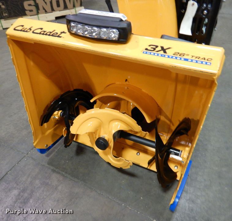 image for item IO9286 2020 Cub Cadet 3X  snow blower