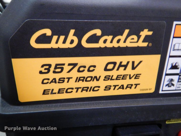 image for item IO9286 2020 Cub Cadet 3X  snow blower