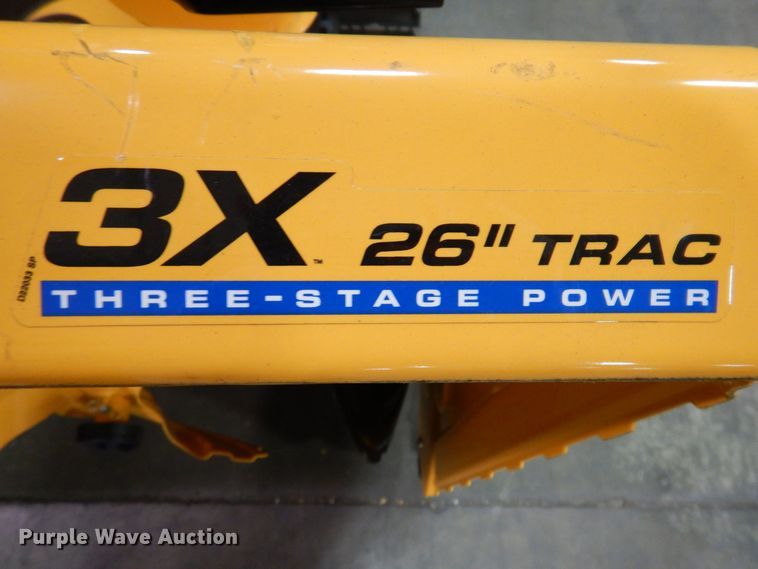 image for item IO9286 2020 Cub Cadet 3X  snow blower