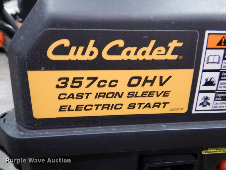image for item IO9288 2020 Cub Cadet 3X  snow blower
