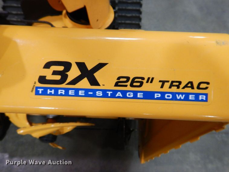 image for item IO9288 2020 Cub Cadet 3X  snow blower