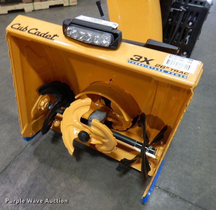 image for item IO9289 2020 Cub Cadet 3X  snow blower