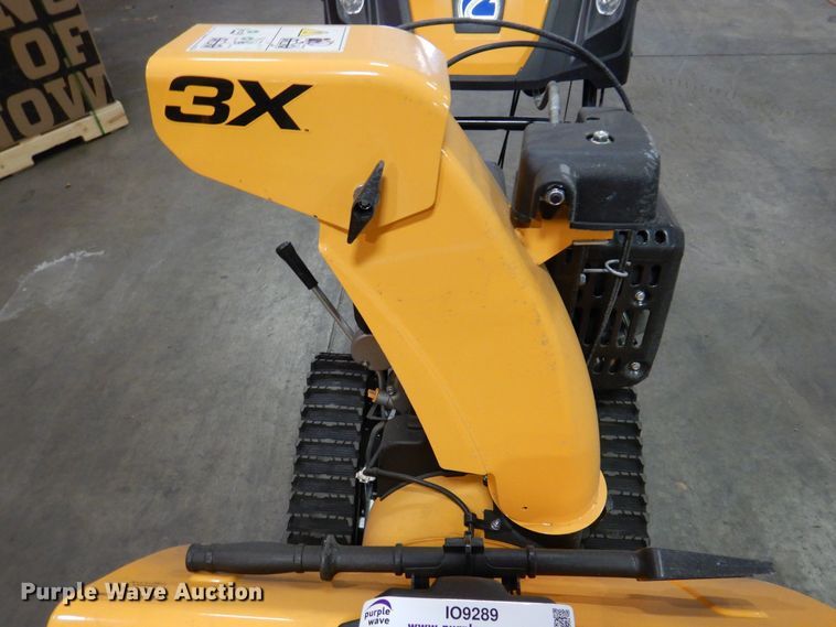 image for item IO9289 2020 Cub Cadet 3X  snow blower