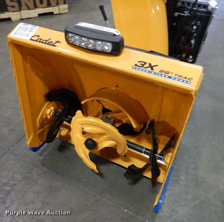 image for item IO9290 2020 Cub Cadet 3X  snow blower
