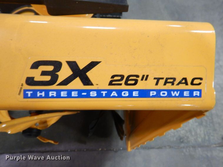 image for item IO9290 2020 Cub Cadet 3X  snow blower