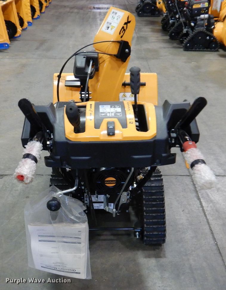 image for item IO9291 2019 Cub Cadet 3X  snow blower