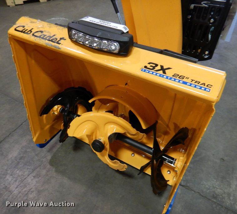 image for item IO9291 2019 Cub Cadet 3X  snow blower