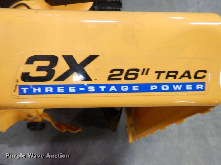 image for item IO9291 2019 Cub Cadet 3X  snow blower