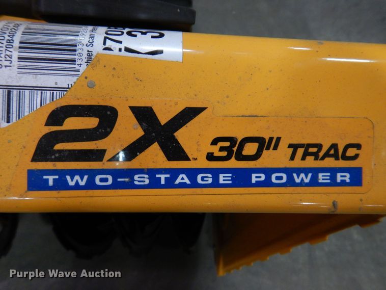 image for item IO9292 2020 Cub Cadet 2X  snow blower