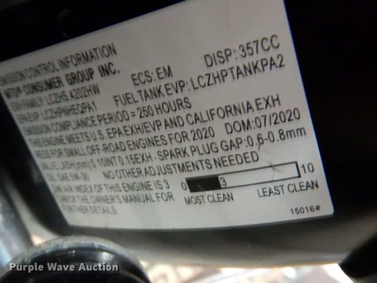 image for item IO9294 2020 Cub Cadet 2X  snow blower