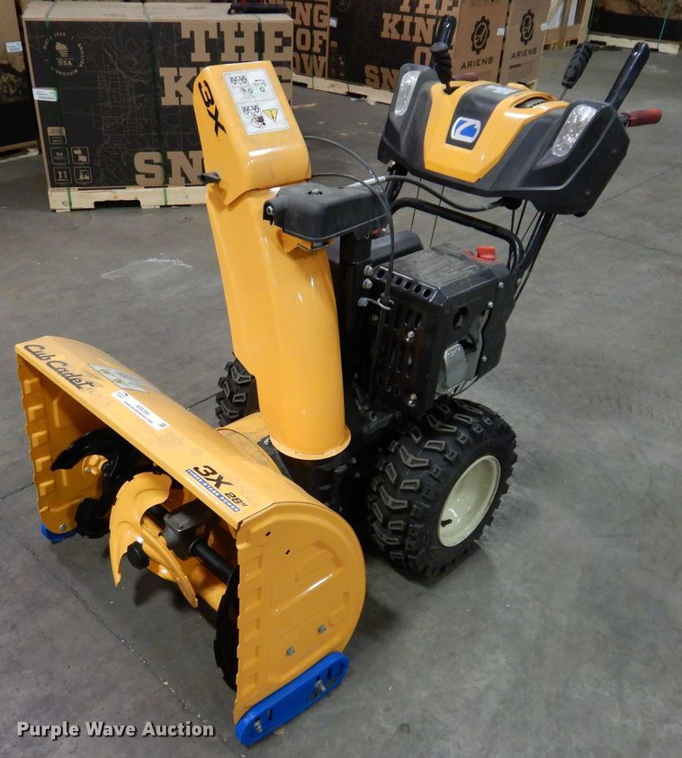 image for item IO9295 2020 Cub Cadet 3X  snow blower