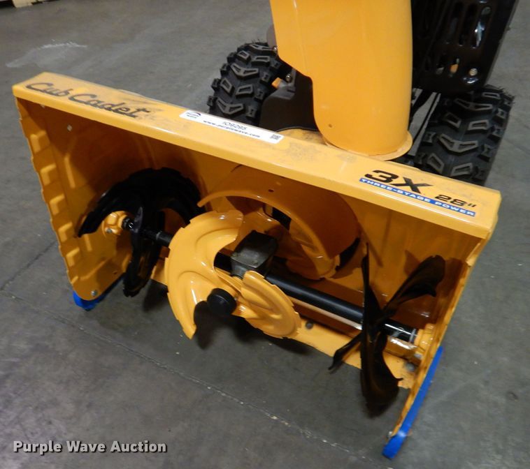 image for item IO9295 2020 Cub Cadet 3X  snow blower