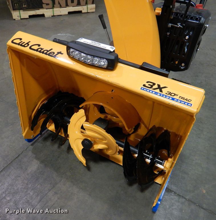 image for item IO9296 2020 Cub Cadet 3X  snow blower