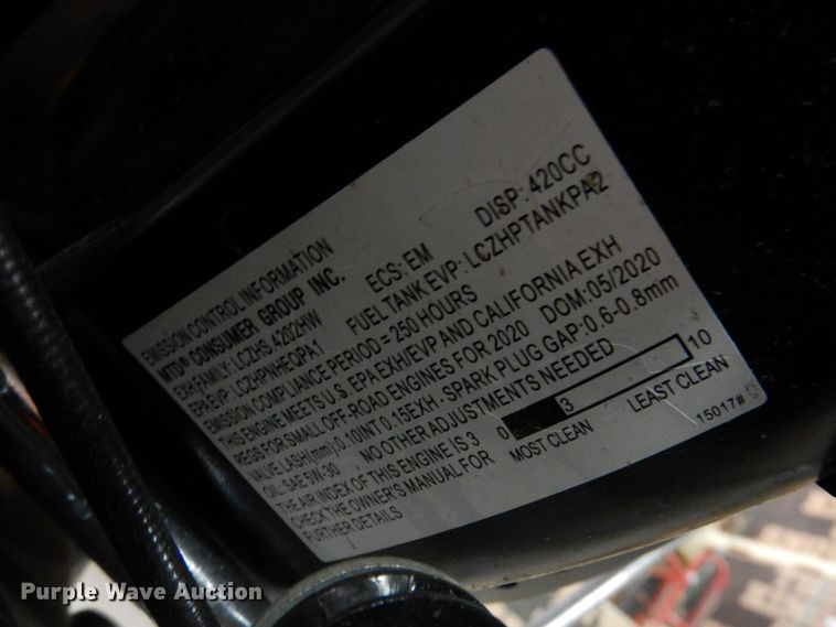 image for item IO9296 2020 Cub Cadet 3X  snow blower