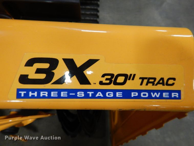 image for item IO9296 2020 Cub Cadet 3X  snow blower