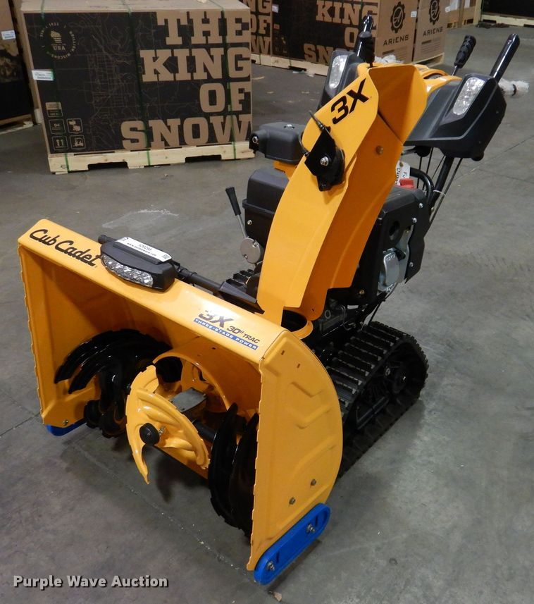 image for item IO9298 2019 Cub Cadet 3X  snow blower
