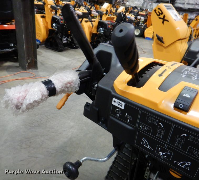 image for item IO9298 2019 Cub Cadet 3X  snow blower