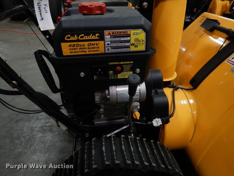 image for item IO9298 2019 Cub Cadet 3X  snow blower