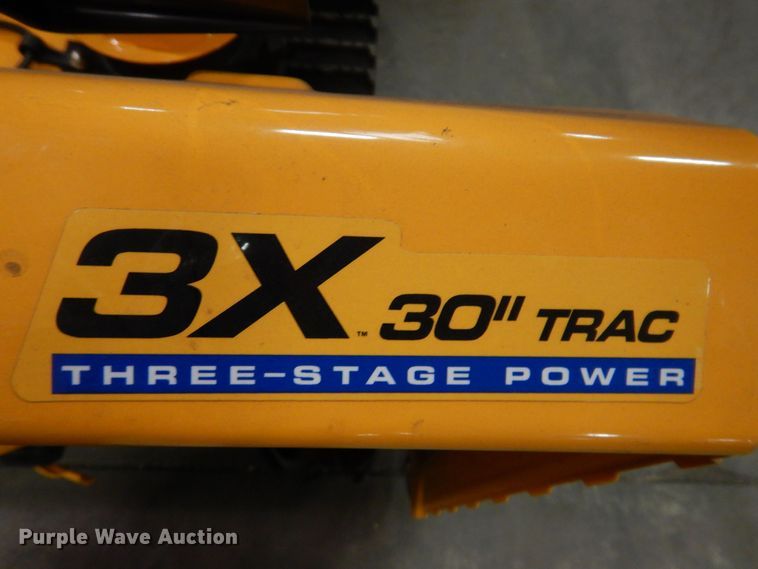 image for item IO9298 2019 Cub Cadet 3X  snow blower