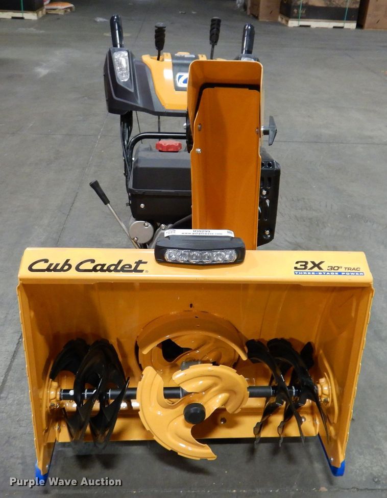image for item IO9299 2020 Cub Cadet 3X  snow blower