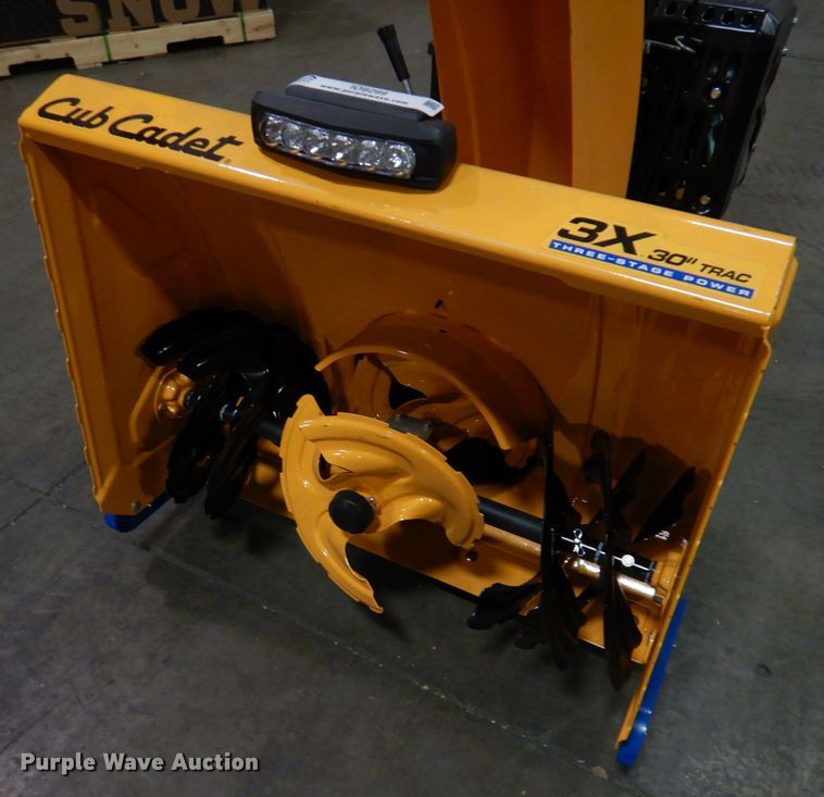 image for item IO9299 2020 Cub Cadet 3X  snow blower