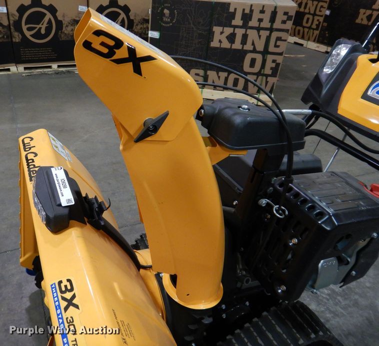 image for item IO9299 2020 Cub Cadet 3X  snow blower