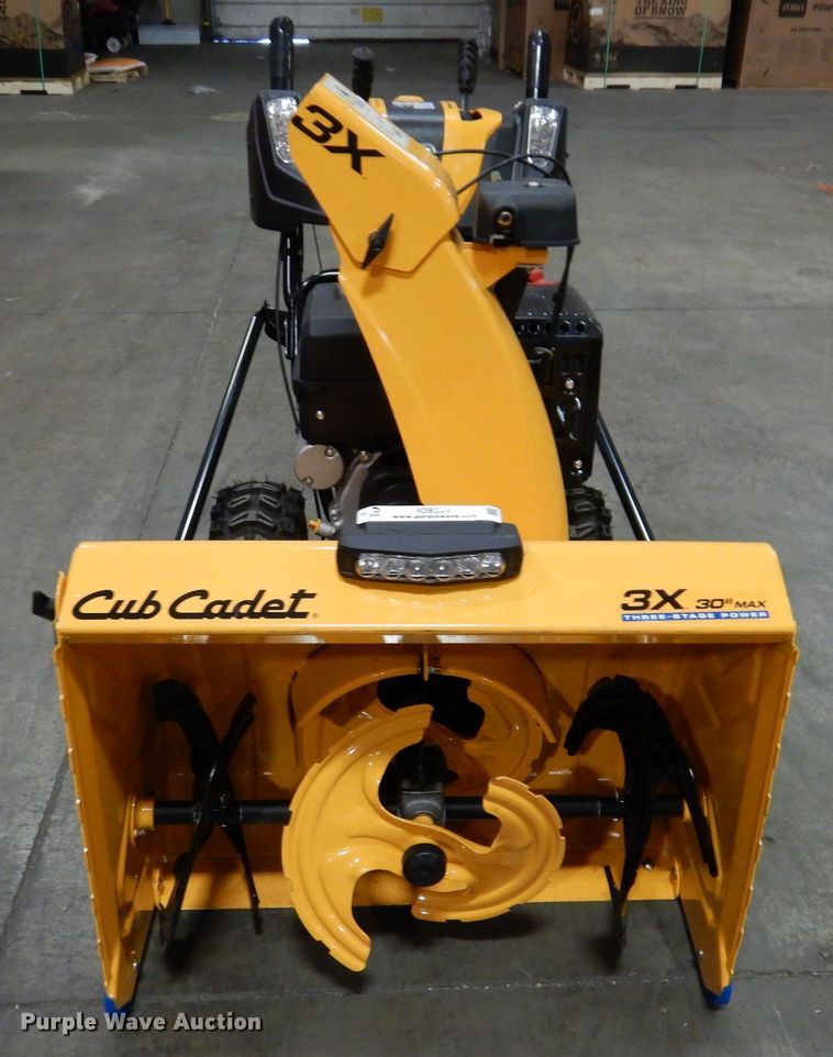 image for item IO9304 2019 Cub Cadet 3X  snow blower