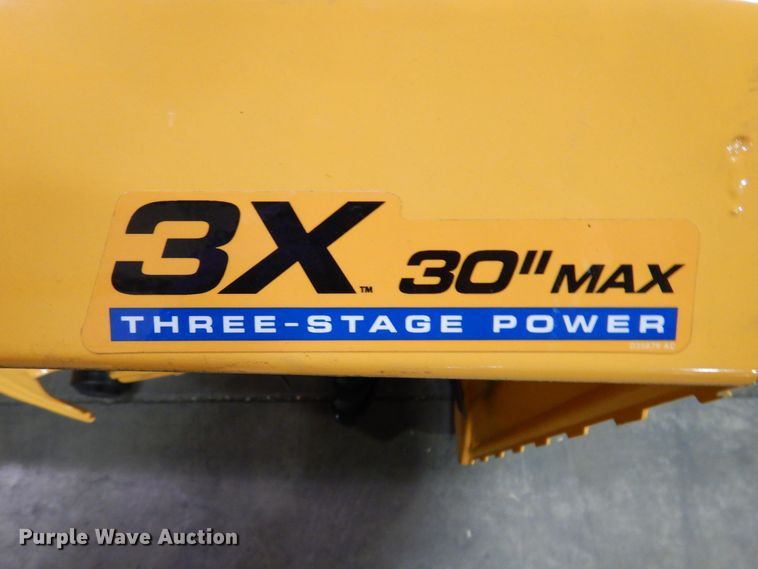 image for item IO9304 2019 Cub Cadet 3X  snow blower