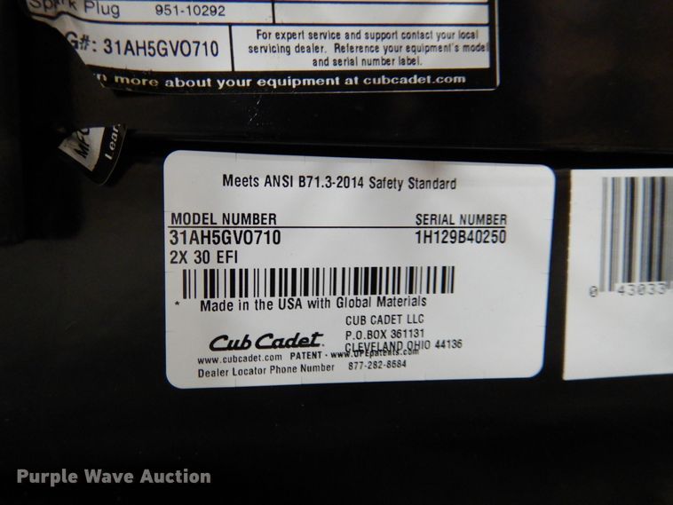 image for item IO9308 2019 Cub Cadet 2X  snow blower