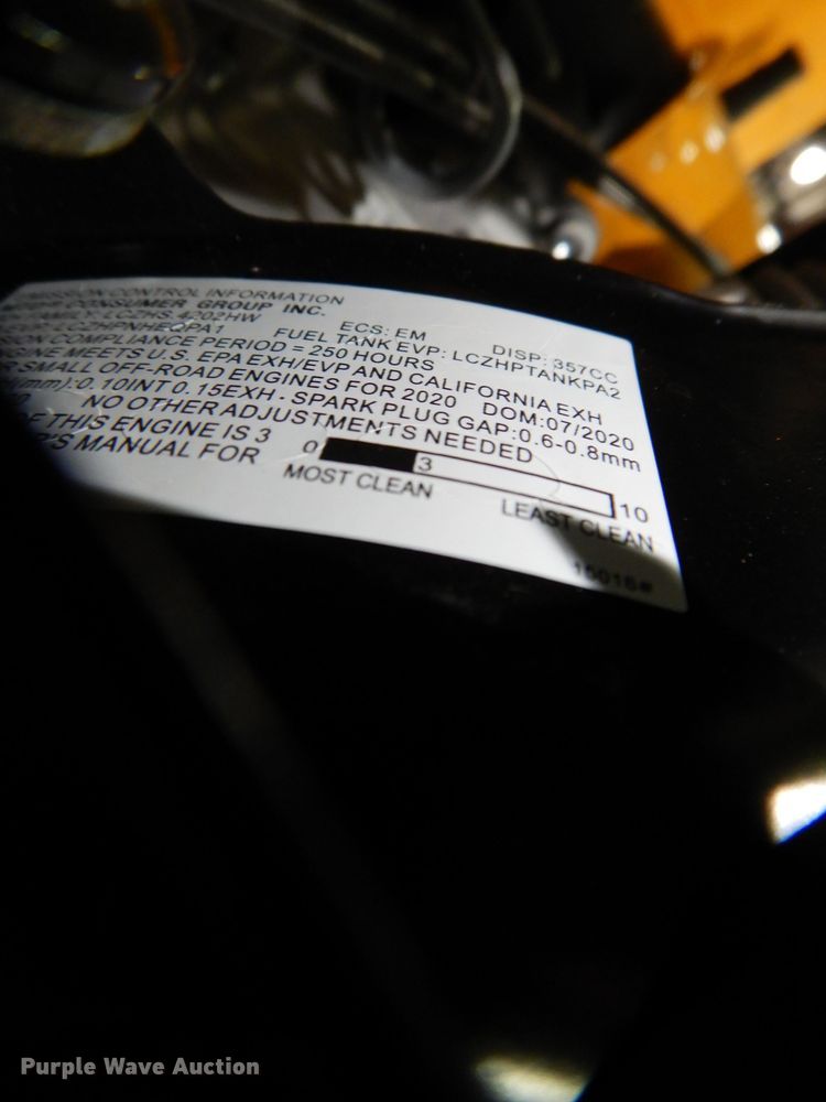 image for item IO9309 2020 Cub Cadet 3X  snow blower