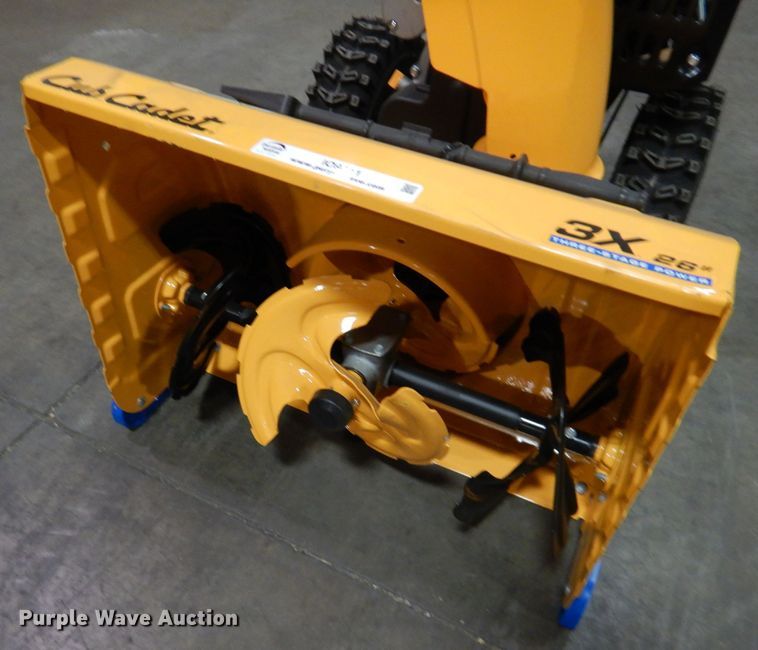 image for item IO9311 2020 Cub Cadet 3X  snow blower