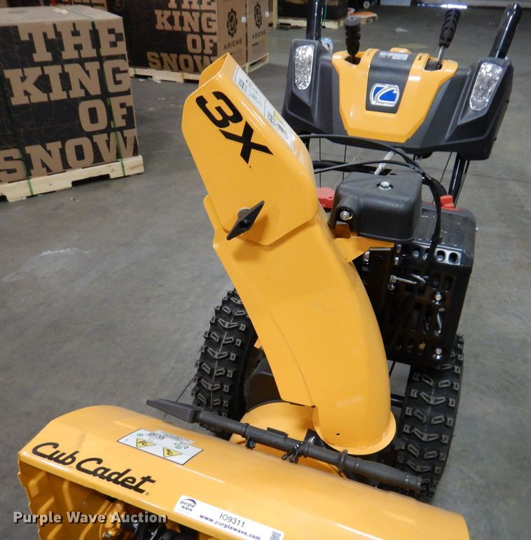 image for item IO9311 2020 Cub Cadet 3X  snow blower