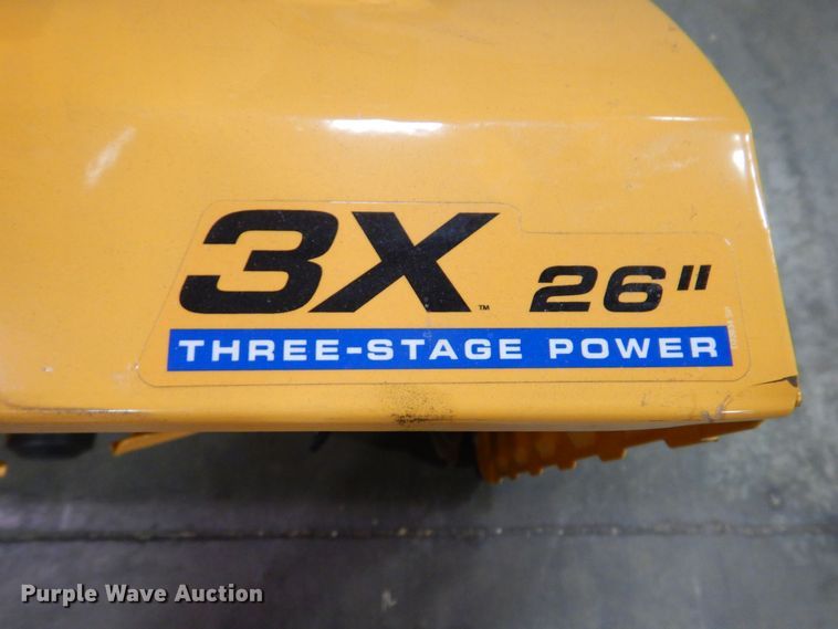 image for item IO9311 2020 Cub Cadet 3X  snow blower