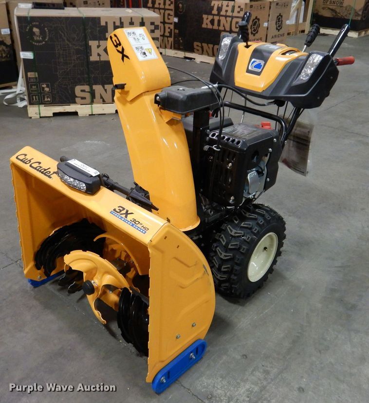 image for item IO9312 2020 Cub Cadet 3X  snow blower