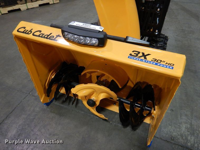 image for item IO9312 2020 Cub Cadet 3X  snow blower