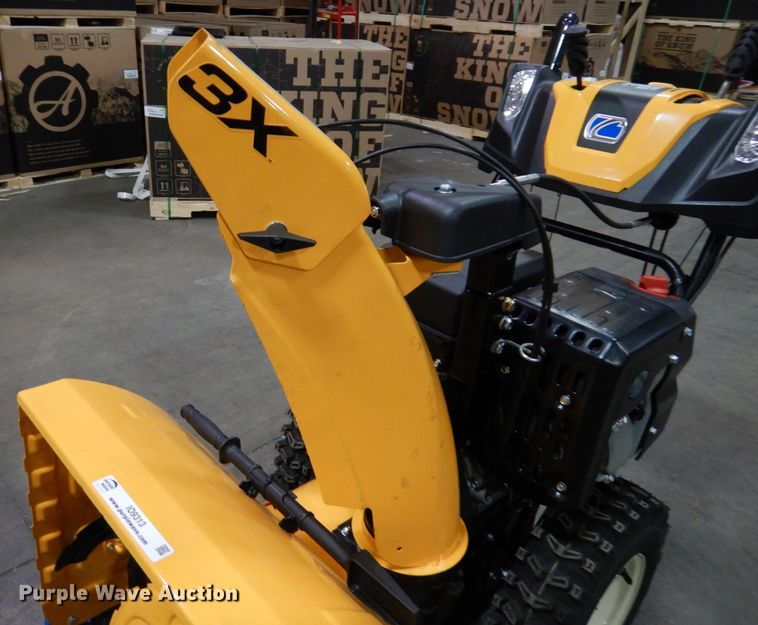 image for item IO9313 2020 Cub Cadet 3X  snow blower