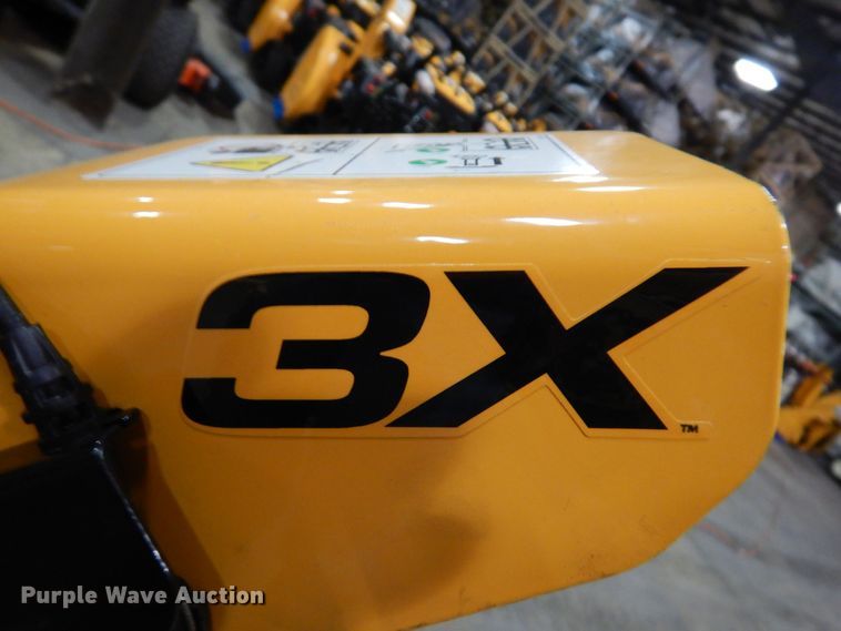 image for item IO9313 2020 Cub Cadet 3X  snow blower