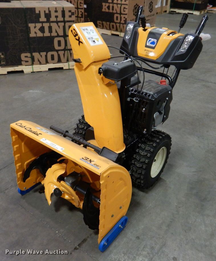 image for item IO9314 2020 Cub Cadet 3X  snow blower