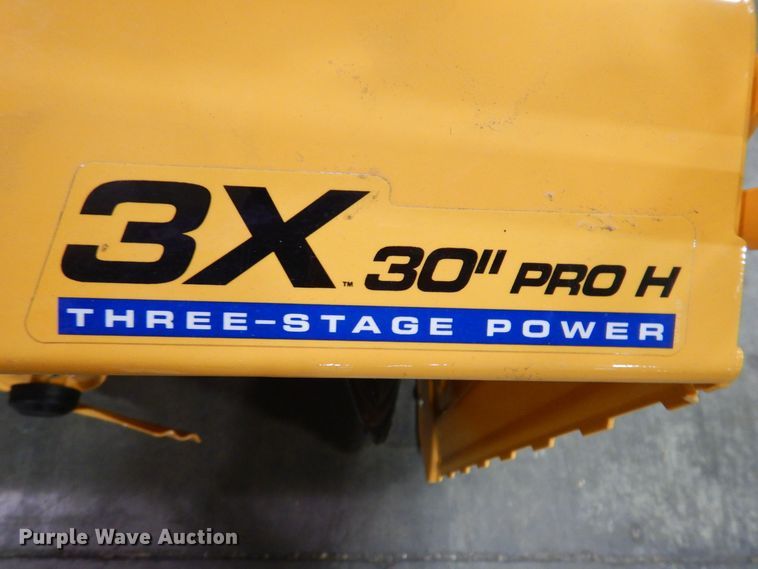 image for item IO9315 2017 Cub Cadet 3X  snow blower