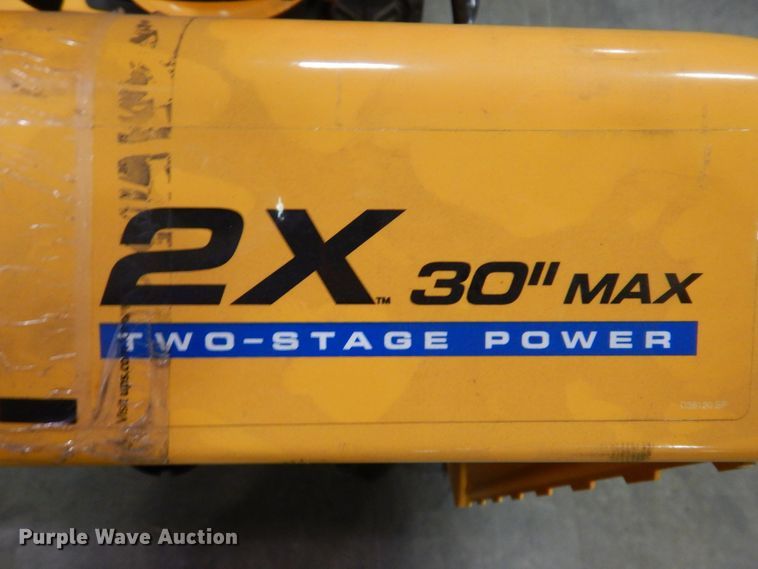 image for item IO9318 2020 Cub Cadet 2X  snow blower