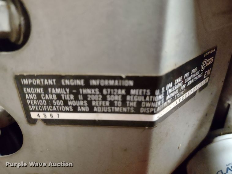 image for item JK9138 Bush Hog ES2052H1  ZTR lawn mower