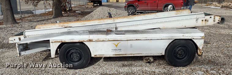 image for item JK9139 1970 Cochran Western 351  baggage conveyer vehicle