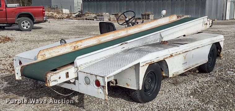 image for item JK9139 1970 Cochran Western 351  baggage conveyer vehicle