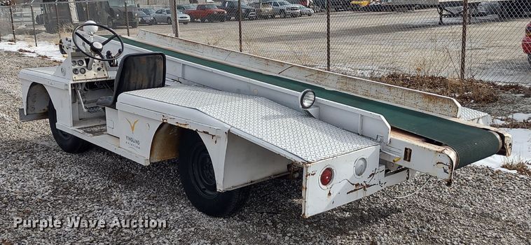 image for item JK9139 1970 Cochran Western 351  baggage conveyer vehicle