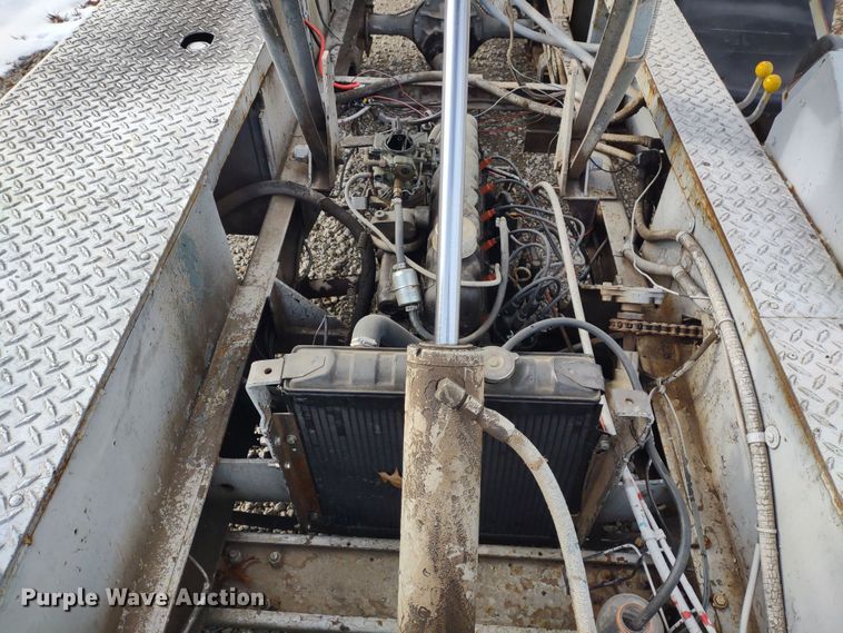 image for item JK9139 1970 Cochran Western 351  baggage conveyer vehicle