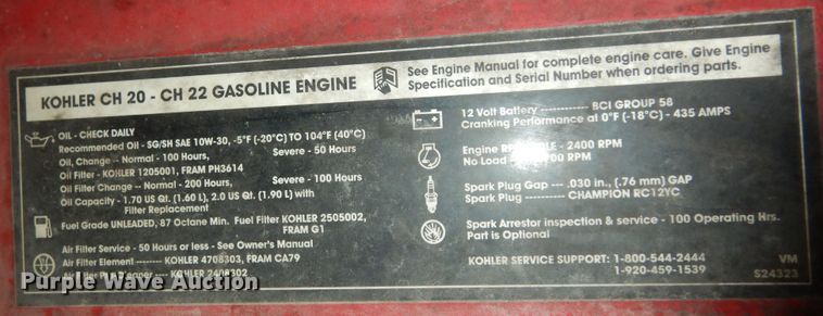 image for item JQ9980 Lincoln Electric Ranger 305G  welder