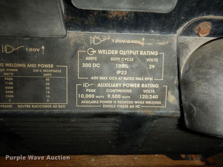 image for item JQ9980 Lincoln Electric Ranger 305G  welder